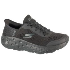 Buty do biegania męskie, Slip-Ins: Max Cushioning - Hyper Craze. Czarne buty do biegania Skechers, bez wzorów, bez zapięcia, do biegania. Za 599.99 zł.