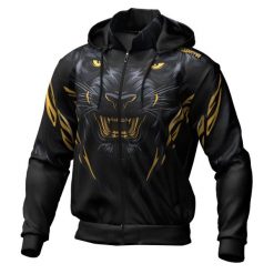Bluza męska sportowa rozpinana z kapturem EXTREME HOBBY BLACK PANTHER. Czarne bluzy z kapturem EXTREME HOBBY, l, bez wzorów, z poliesteru, z kapturem. Za 259.00 zł.