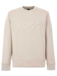 Hugo Boss Bluza w kolorze szarym rozmiar: XL. Brązowe bluzy HUGO BOSS, xl, bez wzorów, z bawełny, bez kaptura. Za 339.99 zł.