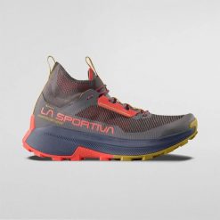 Buty trekkingowe La Sportiva Prodigio Hike GTX. Czerwone buty turystyczne La Sportiva, bez wzorów, z dzianiny, bez zapięcia, trekkingowe, gore-tex. Za 999.99 zł.