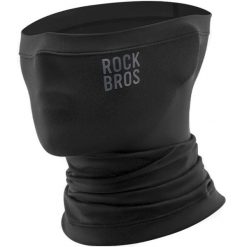 Chusta sportowa wielofunkcyjna dla dorosłych Rockbros YDWB001. Czarne szaliki ROCKBROS, bez wzorów. Za 39.90 zł.