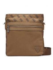 Guess Saszetka HMBENP P6123 Beżowy. Brązowe saszetki i nerki Guess, z aplikacjami, z materiału, bez dodatków. Za 329.99 zł.