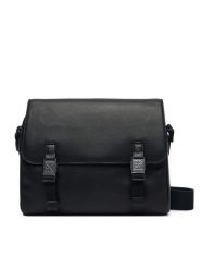 Calvin Klein Saszetka Emblem Hw Flap Messenger LV04D3508G Czarny. Czarne saszetki i nerki CALVIN KLEIN, bez wzorów, ze skóry. Za 649.99 zł.