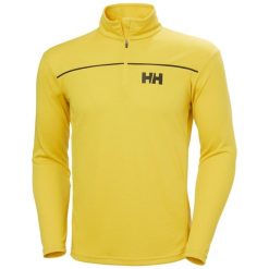 Bluza z zamkiem 1/2 Helly Hansen HP. Żółte bluzy Helly Hansen, s, bez wzorów, bez kaptura. Za 259.99 zł.