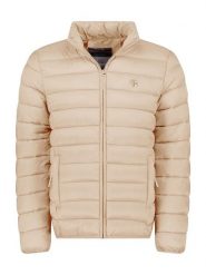 Geographical Norway Kurtka pikowana "Amigotal" w kolorze beżowym rozmiar: 3XL. Brązowe kurtki Geographical Norway, xl, bez wzorów, bez kaptura. Za 153.34 zł.