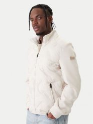 Guess Kurtka przejściowa M6RL10 WJ232 Écru Regular Fit. Kurtki Guess, m, z aplikacjami, z syntetyku, bez kaptura. Za 799.99 zł.