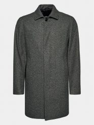 Lindbergh Płaszcz przejściowy 30-303040 Szary Slim Fit. Szare płaszcze Lindbergh, m, bez wzorów, z syntetyku, bez kaptura. Za 939.99 zł.