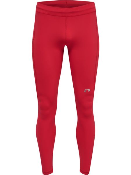 Legginsy Newline core. Czerwone legginsy długie sportowe Newline, m, bez wzorów, z dzianiny, do biegania. Za 216.00 zł.