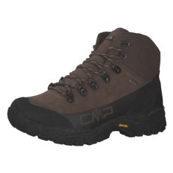 Buty trekkingowe męskie CMP DHENIEB. Brązowe buty turystyczne CMP, bez wzorów, z gumy, bez zapięcia, outdoorowe. Za 474.50 zł.