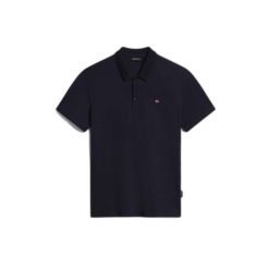 Polo Napapijri Ealis. Niebieskie koszulki polo Napapijri, m, bez wzorów, bez kołnierzyka, bez ramiączek. Za 275.55 zł.