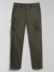 NAPAPIJRY Bojówki "Yasuni" w kolorze oliwkowym rozmiar: W34. Zielone joggery i bojówki NAPAPIJRY, bez wzorów, z bawełny. Za 171.28 zł.