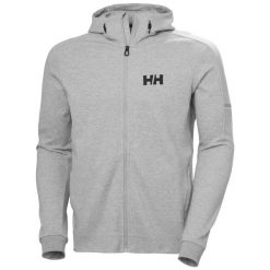 Bluza z kapturem i zamkiem błyskawicznym Helly Hansen HP Tech. Szare bluzy z kapturem Helly Hansen, l, bez wzorów, z bawełny, z kapturem. Za 506.55 zł.
