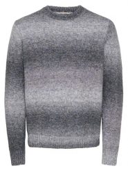 ONLY & SONS Sweter "Mack" w kolorze szarym rozmiar: L. Szare swetry nierozpinane Only & Sons, l, bez wzorów, bez kołnierzyka, bez ramiączek. Za 169.95 zł.