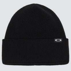 Oakley Czapka Cuffed Ellipse Rc Beanie Fos901065-02E. Czarne czapki zimowe Oakley, bez wzorów. Za 134.99 zł.