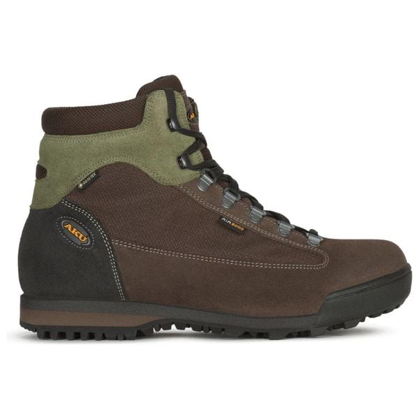 Buty trekkingowe dla dorosłych AKU Slope Original Gore-Tex Vibram. Brązowe buty trekkingowe Aku, bez wzorów, z gore-texu, bez zapięcia. W wyprzedaży za 553.00 zł.