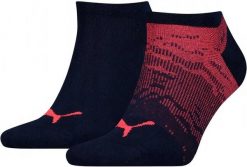 Skarpetki Puma Trampki 2szt Czarny Czerwony Czerwony 43-46. Czerwone skarpety Puma, bez wzorów, z bawełny. Za 104.99 zł.