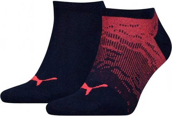 Skarpetki Puma Trampki 2szt Czarny Czerwony Czerwony 43-46. Czerwone skarpety Puma, l, bez wzorów, bez zapięcia. Za 104.99 zł.