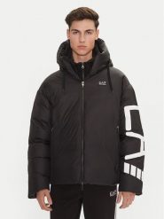 EA7 Emporio Armani Kurtka zimowa 6DPB19 PNGAZ 1200 Czarny Regular Fit. Czarne kurtki EA7 Emporio Armani, na zimę, l, bez wzorów, z syntetyku, bez kaptura. Za 989.99 zł.