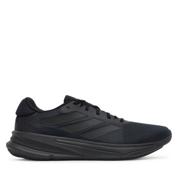 Buty do biegania adidas. Czarne buty do biegania Adidas, bez wzorów, bez zapięcia, do biegania. Za 399.99 zł.