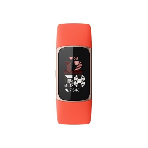Fitbit Charge 6 pomarańczowy. Brązowe smartbandy FITBIT. Za 583.99 zł.