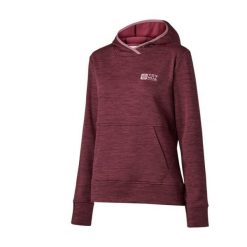 Ternua Toslow W bluza z kapturem bordowa. Czerwone bluzy z kapturem TERNUA, m, bez wzorów, z materiału, z kapturem. Za 355.90 zł.