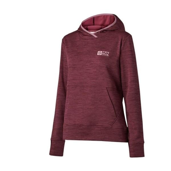 Ternua Toslow W bluza z kapturem bordowa. Czerwone bluzy z kapturem TERNUA, m, bez wzorów, z materiału, z kapturem. Za 418.30 zł.