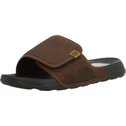 Sandały HEY DUDE SHORE SLIDE CLASSIC Brązowy. Brązowe sandały Hey dude, z syntetyku, bez zapięcia. Za 174.99 zł.