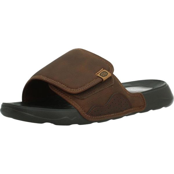 Sandały HEY DUDE SHORE SLIDE CLASSIC Brązowy. Brązowe sandały Hey dude, z syntetyku, bez zapięcia. Za 174.99 zł.