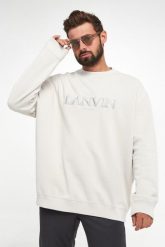 Bluza męska crewneck LANVIN. Bluzy LANVIN, l, bez wzorów, bez kaptura. Za 2,499.00 zł.