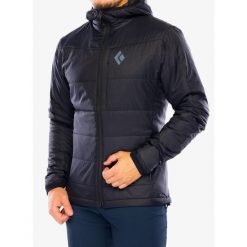 Kurtka ocieplana Black Diamond Solution Hoody. Czarne kurtki Black Diamond, bez wzorów, bez kaptura. Za 747.59 zł.