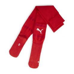 Skarpetki Puma TeamFinal. Czerwone skarpety Puma, bez wzorów, z materiału. Za 119.00 zł.