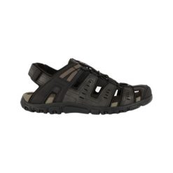 Sandały Geox Strada. Czarne sandały Converse, ze skóry, bez zapięcia. Za 343.55 zł.