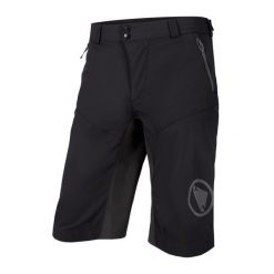 Spodenki rowerowe męskie Endura MT500 Spray Short. Czarne krótkie spodenki sportowe ENDURA, m, bez wzorów. Za 399.99 zł.