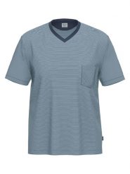 Ammann Koszulka piżamowa w kolorze granatowym rozmiar: XL. Niebieskie piżamy Ammann, xl, bez wzorów, z bawełny, bez ramiączek. Za 65.99 zł.