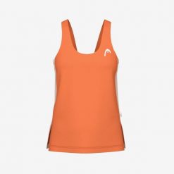 SPIRIT Tank Top Girls. Brązowe bezrękawniki Head, bez wzorów, bez ramiączek, tenisowe. W wyprzedaży za 153.00 zł.