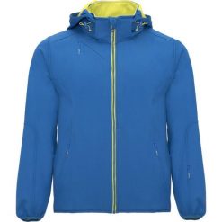 Kurtka Soft Shell Dla Dorosłych Unisex Siberia. Niebieskie kurtki ROLY, xl, bez wzorów, bez kaptura. Za 176.99 zł.