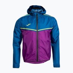 Kurtka do biegania męska Joma R-Nature. Niebieskie kurtki do biegania Joma, l, bez wzorów, bez kaptura, do biegania. Za 309.99 zł.