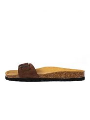 Billowy Skórzane klapki w kolorze ciemnobrązowym rozmiar: 44. Brązowe klapki billowy, ze skóry. Za 130.99 zł.
