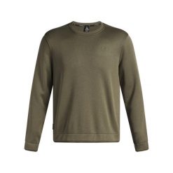 Polarowy sweter Under Armour. Zielone golfy Under Armour, m, bez wzorów, z polaru, bez ramiączek. Za 330.50 zł.