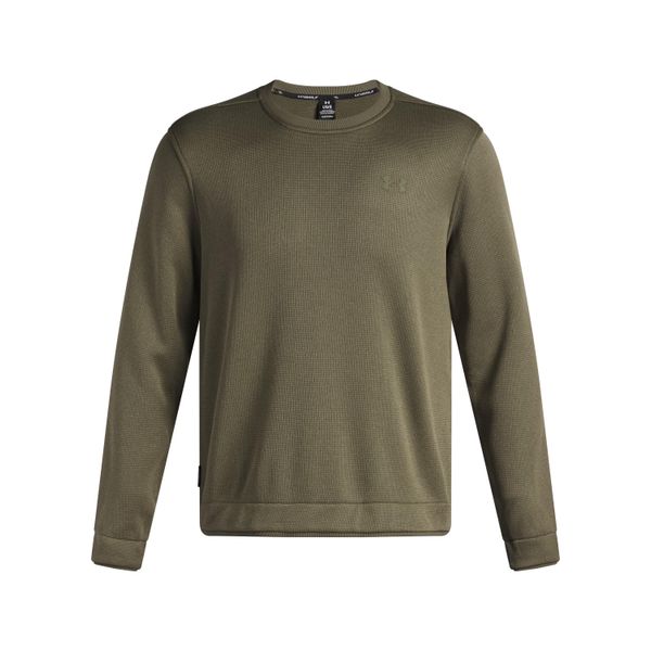 Polarowy sweter Under Armour. Zielone golfy Under Armour, m, bez wzorów, z polaru, bez ramiączek. Za 330.50 zł.
