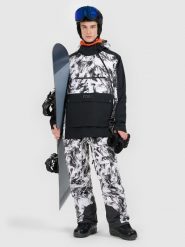 4F Kurtka snowboardowa membrana 15000 męska - czarna 3XL. Czarne kurtki narciarskie i snowboardowe 4F, m, bez wzorów, z materiału, narciarskie. Za 699.99 zł.