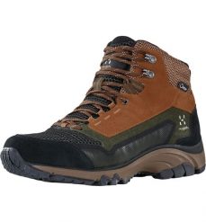 Buty trekkingowe męskie Haglöfs Skuta Proof Mid. Brązowe buty turystyczne Haglöfs, bez wzorów, bez zapięcia, trekkingowe. Za 370.00 zł.