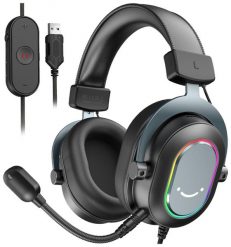 FIFINE H6 AmpliGame RGB dźwięk przestrzenny 7.1 słuchawki studyjne nauszne. Słuchawki nauszne Fifine Microphone. Za 199.00 zł.