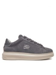 KARL LAGERFELD Sneakersy Kapri KL52517 Szary. Szare buty sportowe casual KARL LAGERFELD, bez wzorów, z nubiku, bez zapięcia. Za 699.99 zł.