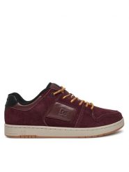DC Sneakersy Manteca 4 S ADYS100766-XCCK Bordowy. Czerwone buty sportowe casual DC, bez wzorów, ze skóry, bez zapięcia. Za 319.99 zł.