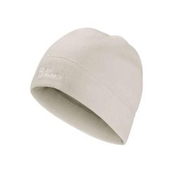 Czapka zimowa dla dorosłych Jack Wolfskin Real Stuff. Brązowe czapki zimowe Jack Wolfskin, bez wzorów, z polaru. Za 63.84 zł.