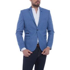 Marynarka w kolorze niebieskim. Marynarki marki RNT23. W wyprzedaży za 259.95 zł.