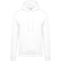 Bluza z kapturem Kariban. Białe bluzy z kapturem KARIBAN, m, bez wzorów, z kapturem. Za 146.50 zł.
