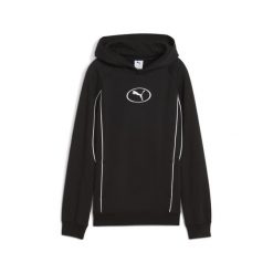 Młodzieżowa bluza z kapturem PUMA Sport PUMA Black. Czarna bluzy z kapturem Puma, m, bez wzorów, z kapturem. Za 199.00 zł.
