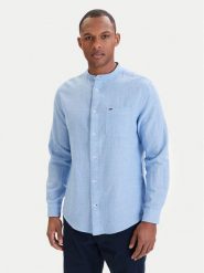 Tommy Jeans Koszula DM0DM22756 Błękitny Regular Fit. Niebieskie koszule Tommy Jeans, m, bez wzorów, z bawełny, bez kołnierzyka, bez ramiączek. Za 369.99 zł.